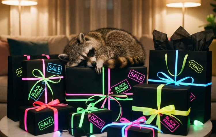 Exhausted Szopi Black Friday